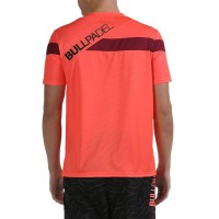 Camiseta Bullpadel Cojin Coral Fluor